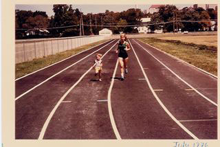 Karen with Jenna, age 4