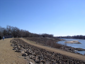 A cold day on the Kaw