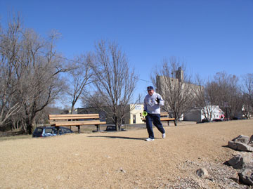 Bernie finishes 5K