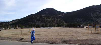 finish line in sight -- but uphill