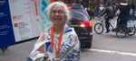 Fran after the race